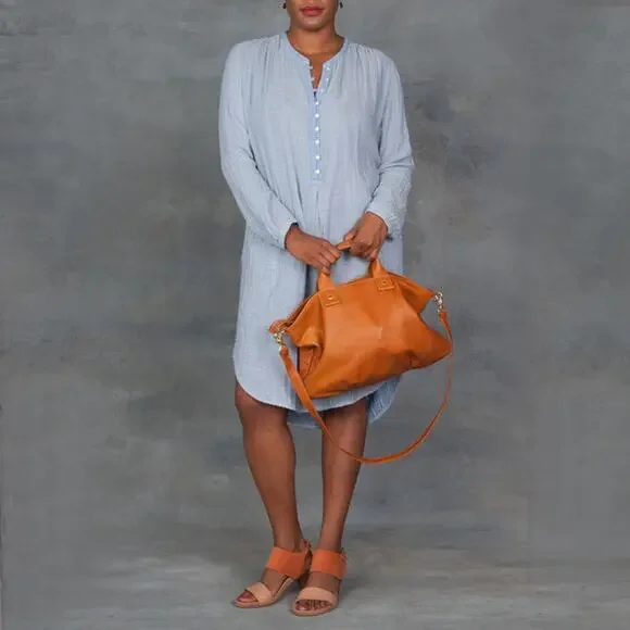 Clare V MessengerCrossbody Bag Nubuck-Unlined
